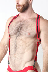 Cellblock 13 Bare 2.0 Mesh Harness Red