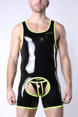 Cellblock 13 Black Chrome Singlet Black Yellow