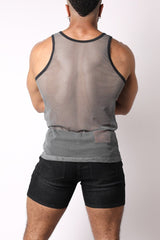 Cellblock 13 Challenger Tank Top Grey Black