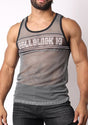 Cellblock 13 Challenger Tank Top Grey Black