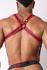 Cellblock 13 High Bar Harness Red