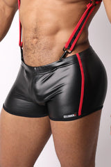 Cellblock 13 High Bar Shorts Red