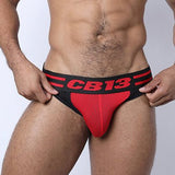 Cellblock 13 Linebacker Jockstrap Red - FETCH