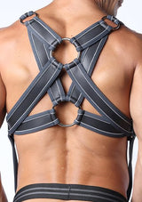 Cellblock 13 Mercury Neoprene Harness Grey