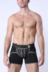 Cellblock 13 Mercury Neoprene Zipper Trunk Grey