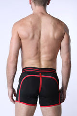 Cellblock 13 Mercury Neoprene Zipper Trunk Red