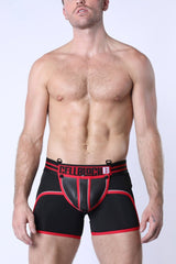 Cellblock 13 Mercury Neoprene Zipper Trunk Red