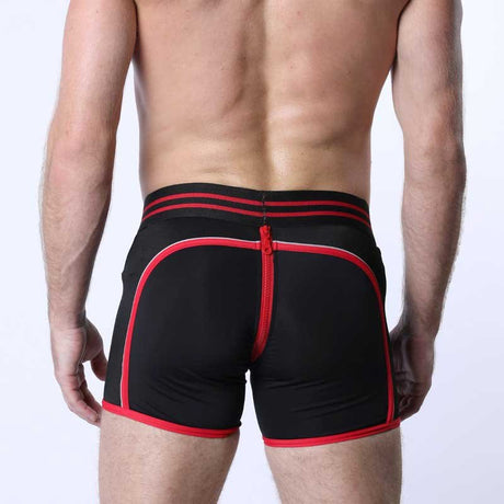 Cellblock 13 Mercury Neoprene Zipper Trunk Red - FETCH