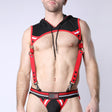 Cellblock 13 Pup Tron Harness Red