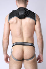 Cellblock 13 Pup Tron Harness Grey