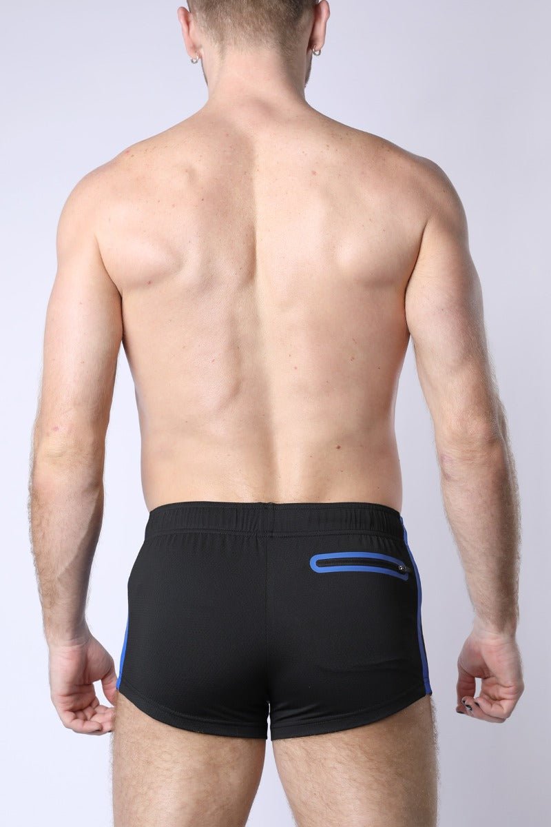 Cellblock 13 Pup Tron Shorts Blue