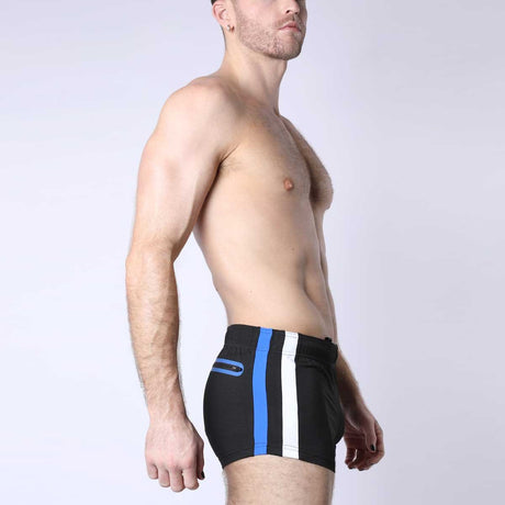 Cellblock 13 Pup Tron Shorts Blue