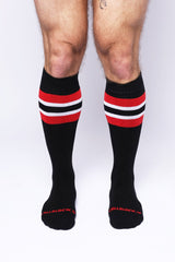 Cellblock 13 Pup Tron Socks Red