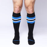 Cellblock 13 Pup Tron Socks Blue