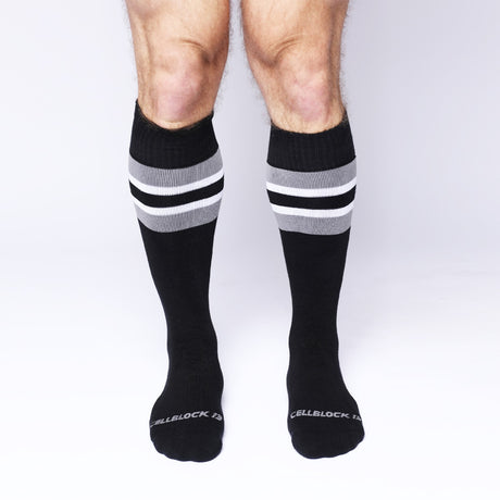 Cellblock 13 Pup Tron Socks Grey