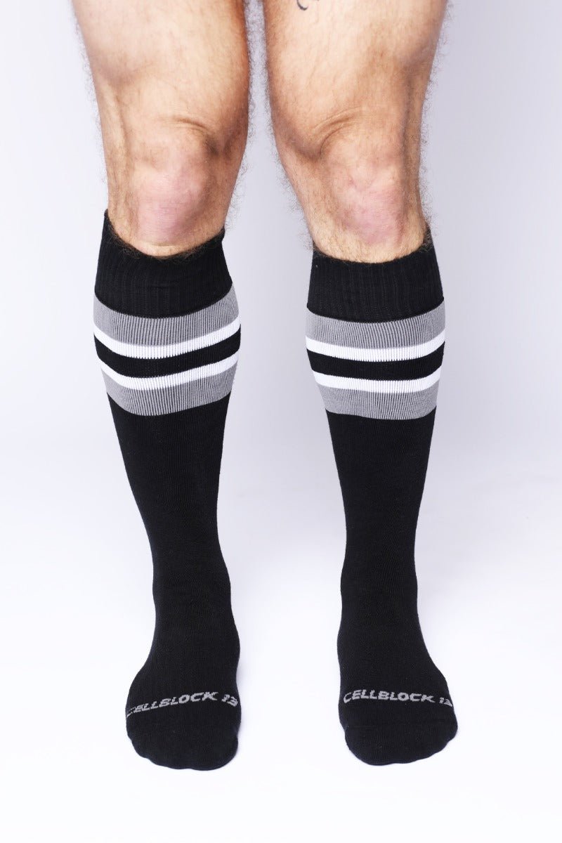 Cellblock 13 Pup Tron Socks Grey