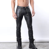 Cellblock 13 Slick Carpenter Waxed Denim Pant V2 Black