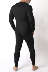 Cellblock 13 Tahoe Snap Up Union Suit Black - FETCH