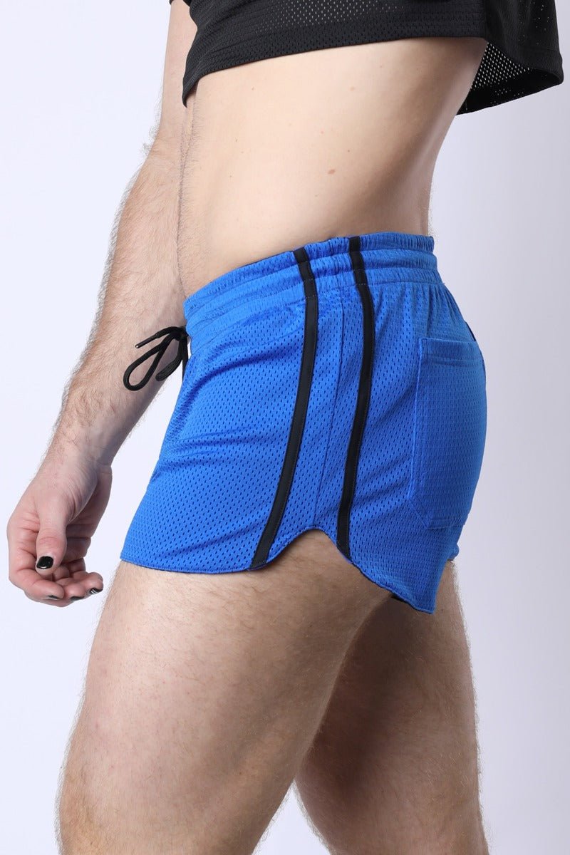 Cellblock 13 Take Down Reversible Mesh Short Blue