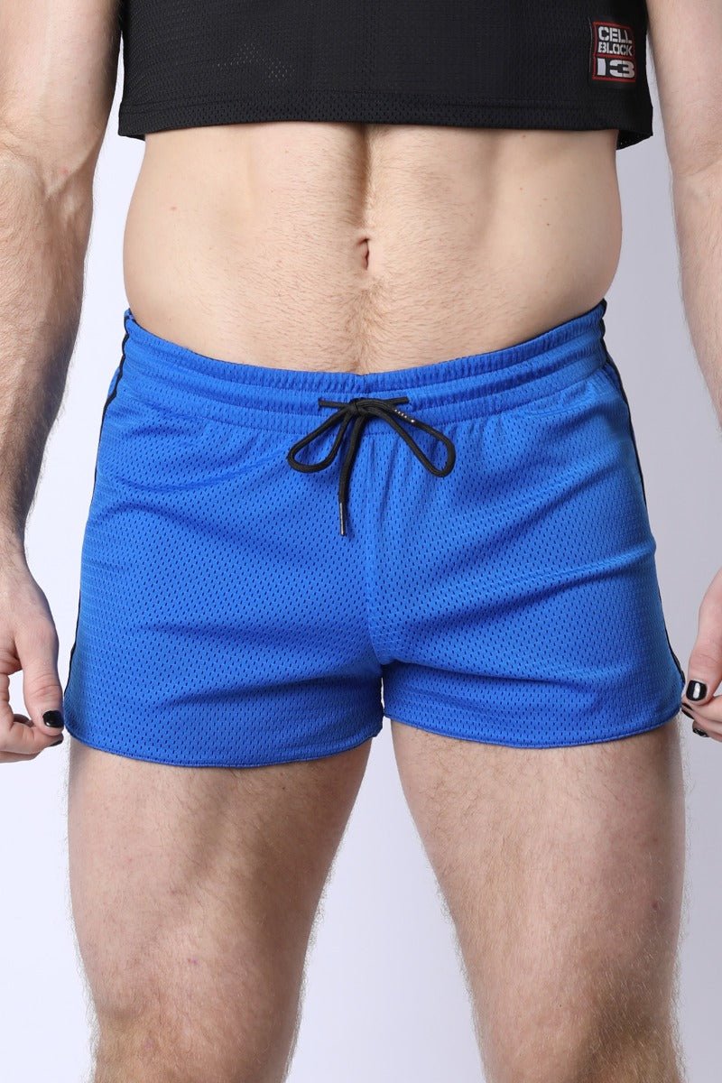 Cellblock 13 Take Down Reversible Mesh Short Blue