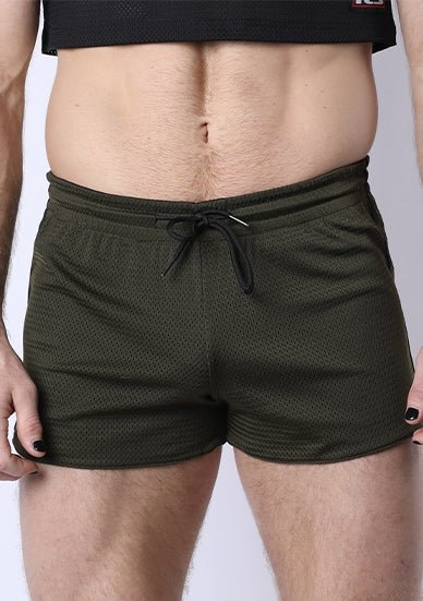 Cellblock 13 Take Down Reversible Mesh Short Green