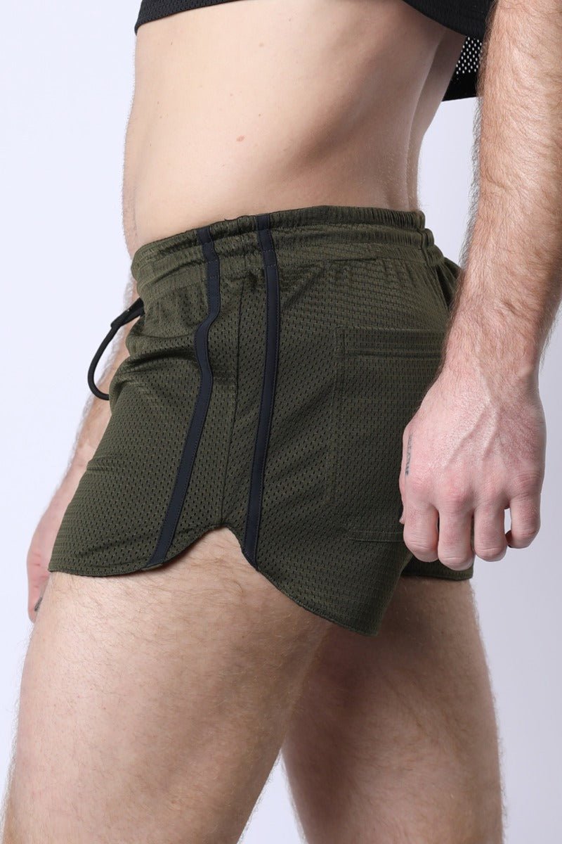 Cellblock 13 Take Down Reversible Mesh Short Green