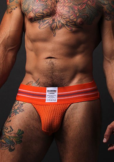 Cellblock 13 Tight End Jockstrap Orange