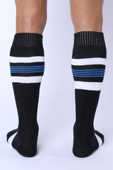 Cellblock 13 Tight End Knee High Socks Black