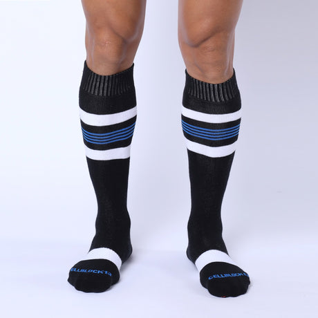 Cellblock 13 Tight End Knee High Socks Black