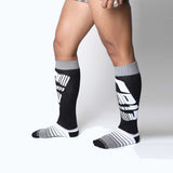 Cellblock 13 Velocity 2.0 Knee High Sock Grey
