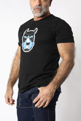 Cellblock 13 Pup Tron T Shirt Blue