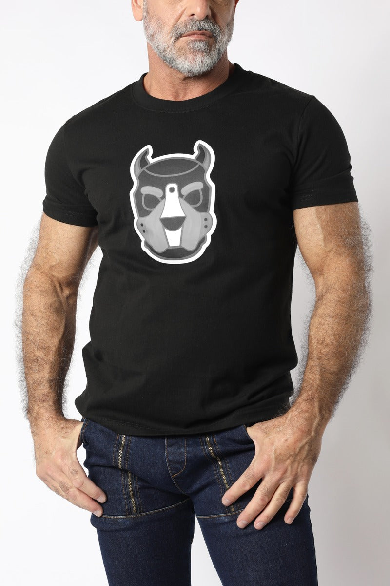 Cellblock 13 Pup Tron T Shirt Grey