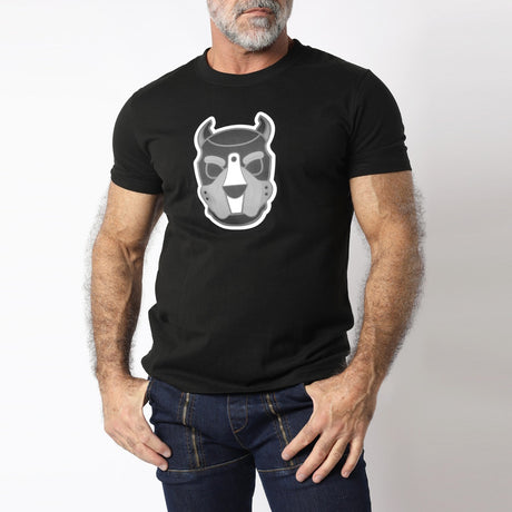 Cellblock 13 Pup Tron T Shirt Grey