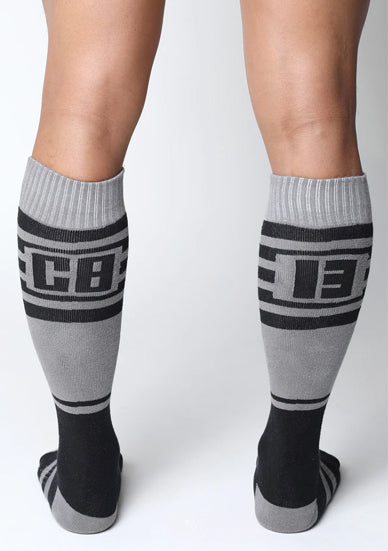 Cellblock 13Midfield Knee High Sock Grey