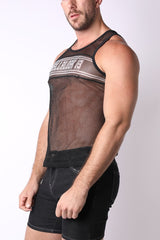 Cellblock 13 Challenger Tank Top Black White