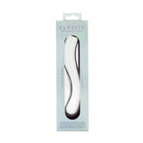 Clarity Celestial Curve Glass Dildo 7.1 Inch