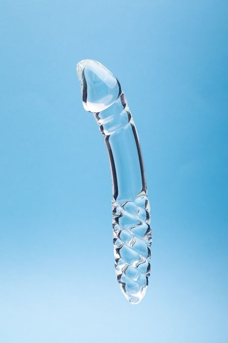 Clarity Celestial Desire Glass Dildo 7.4 Inch