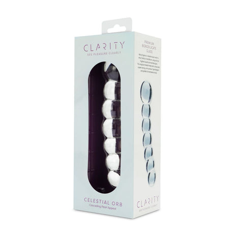 Clarity Celestial Orb Glass Dildo 5.4 Inch
