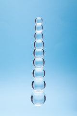 Clarity Elysian Pearls Glass Dildo 6.7 Inch
