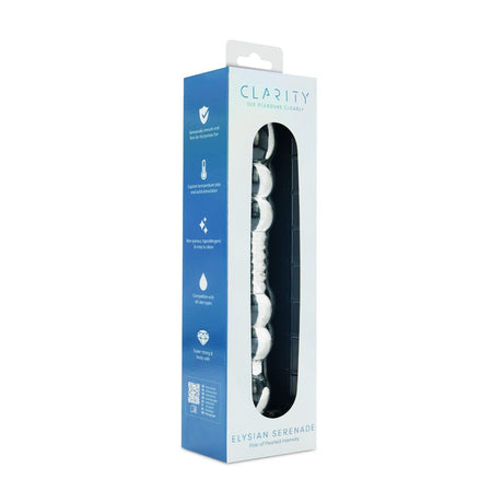 Clarity Elysian Serenade Glass Dildo 7.5 Inch