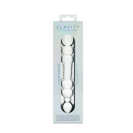 Clarity Elysian Serenade Glass Dildo 7.5 Inch