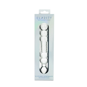 Clarity Elysian Serenade Glass Dildo 7.5 Inch