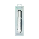 Clarity Elysian Swirl Glass Dildo 5.6 Inch