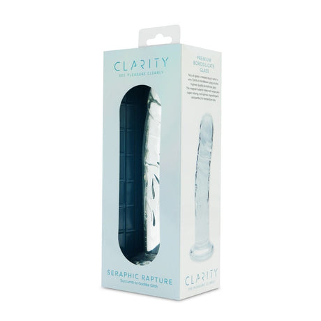 Clarity Seraphic Rapture Glass Dildo 7 Inch