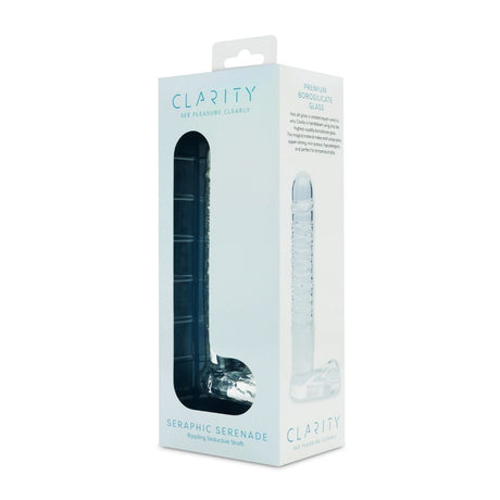 Clarity Seraphic Serenade Glass Dildo 5.7 Inch