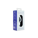 Clarity Utopian Bud Glass Butt Plug 3.5 Inch