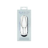 Clarity Utopian Floret Glass Butt Plug 4.3 Inch
