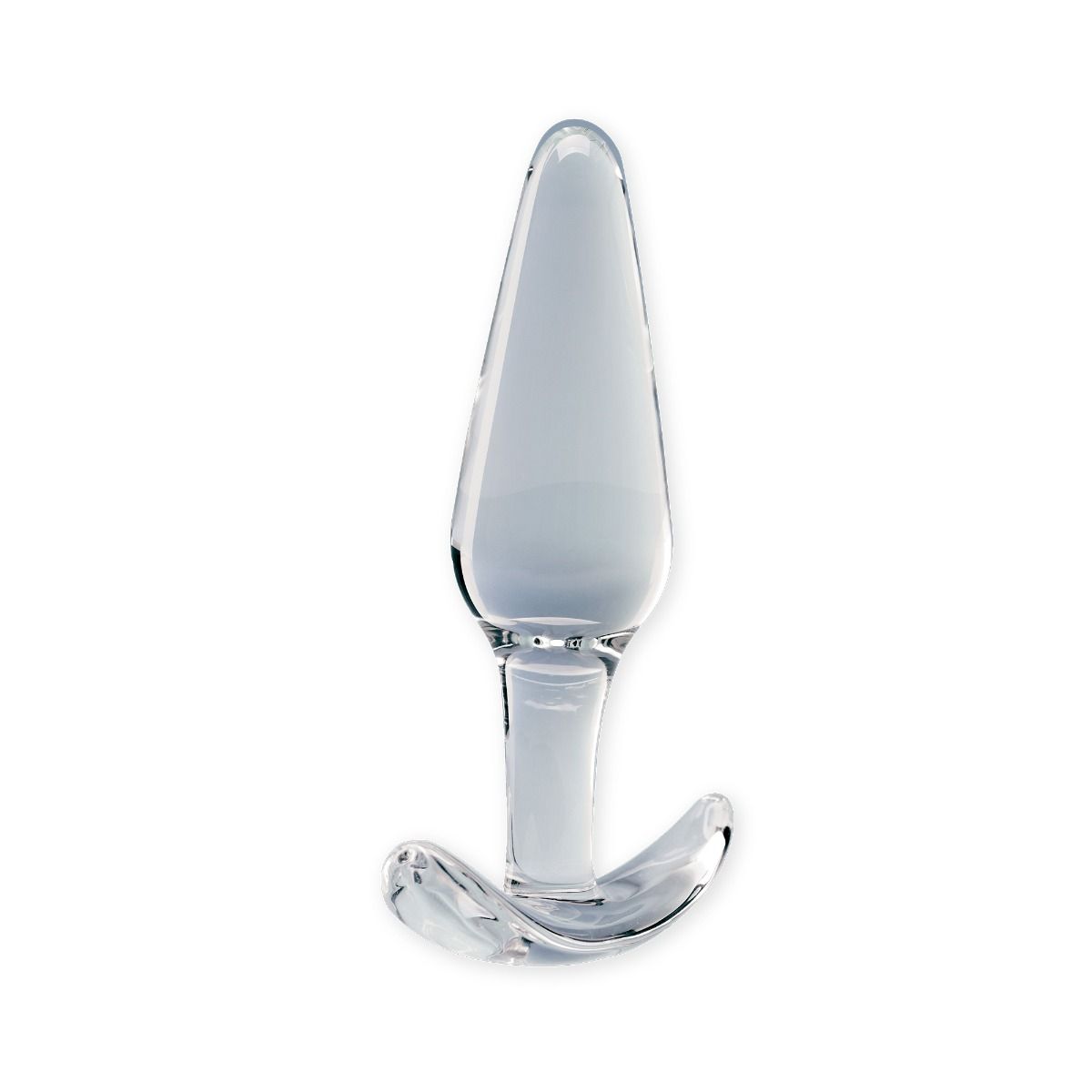 Clarity Utopian Floret Glass Butt Plug 4.3 Inch