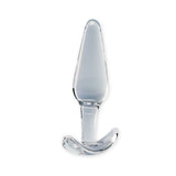 Clarity Utopian Floret Glass Butt Plug 4.3 Inch