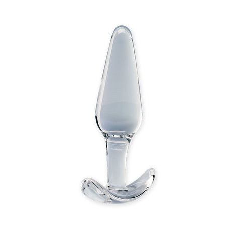 Clarity Utopian Floret Glass Butt Plug 4.3 Inch